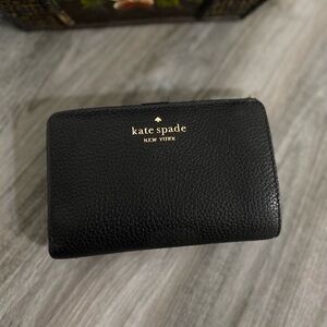 Kate Spade Black Leather Wallet